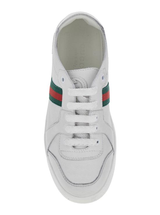 26FW 구찌 스트레치 로우탑 스니커즈 873037BLN10 WHITE - GUCCI
