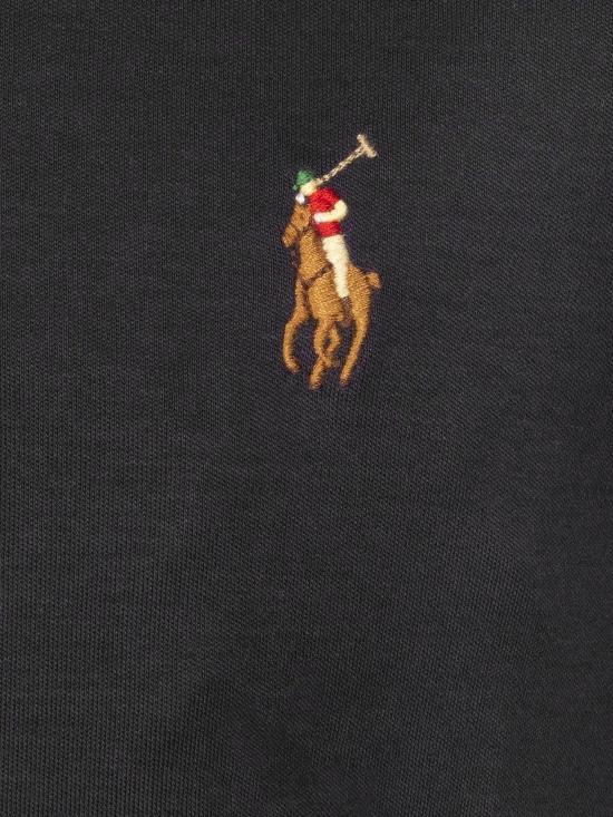 26FW 폴로 랄프로렌 포니 로고 자수 반팔티 710740727 BLACK - POLO RALPH LAUREN