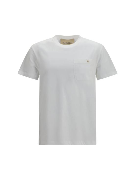 26FW 발렌티노 가라바니 탑 9V3MG10VBGR WHITE - VALENTINO GARAVANI