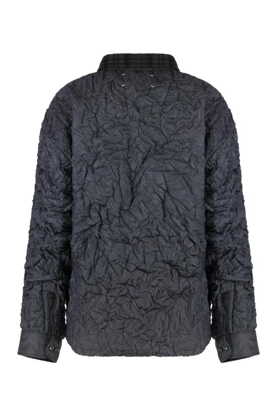 25FW 마르지엘라 퀼티드 셔츠 자켓 S51DT0024 GRAY - MAISON MARGIELA