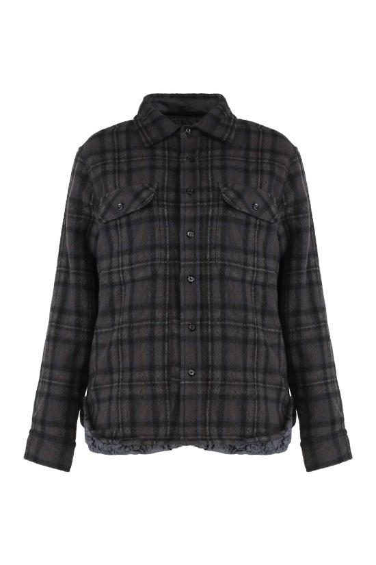 25FW 마르지엘라 퀼티드 셔츠 자켓 S51DT0024 GRAY - MAISON MARGIELA