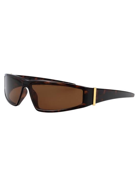  알렉산더 맥퀸 선글라스 AM0490S BROWN - ALEXANDER MCQUEEN
