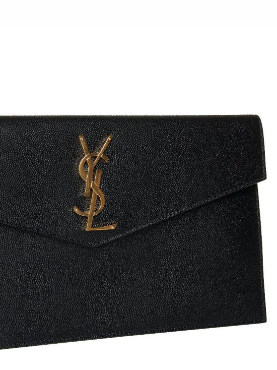 26FW 생로랑 업타운 파우치 클러치백 5657391GF0J1000 BLACK - SAINT LAURENT