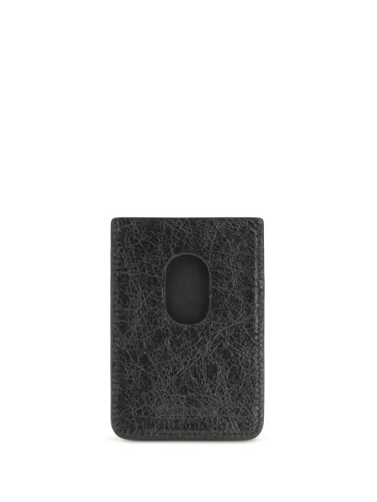 26FW 발렌시아가 르 시티 마그넷 카드 홀더 8726652ABFY BLACK