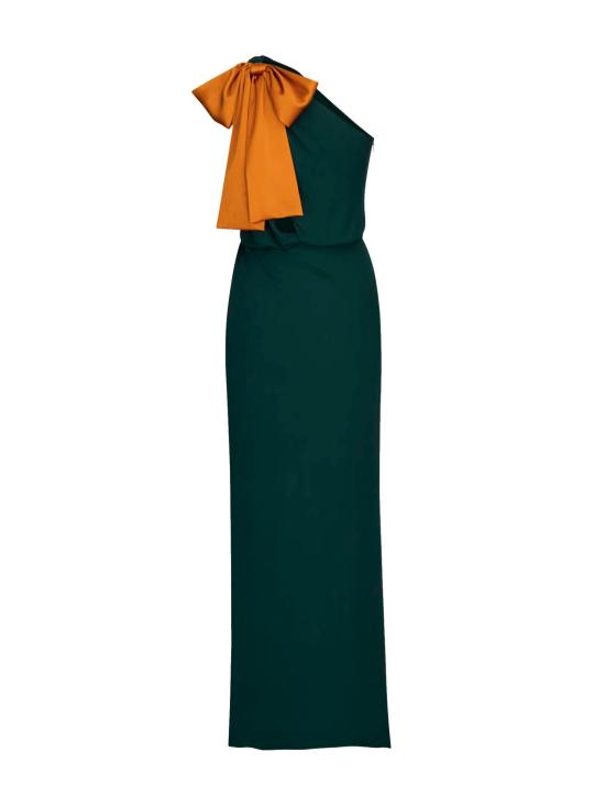 26SS 생로랑 원피스 854976Y115W3111 GREEN - SAINT LAURENT