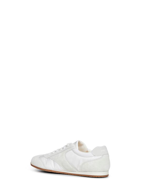 26SS 프라다 프랙스 리나일론스웨이드 스니커즈 2EE465G000D7RF0009 WHITE - PRADA