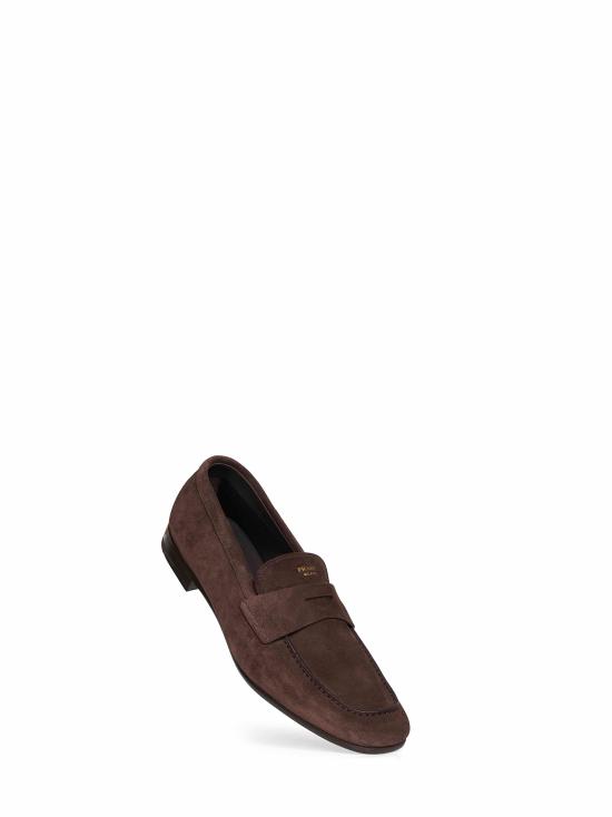 26SS 프라다 레더 페니 로퍼 2DF090X000054F0003 BROWN - PRADA