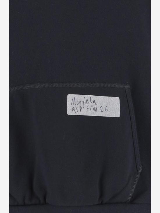 26FW 마르지엘라 후드 티셔츠 S50GU0256 NAVY