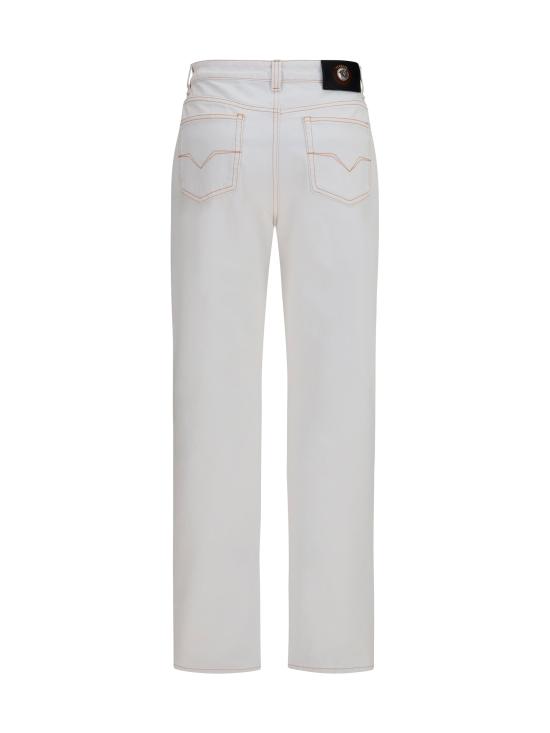 26FW 베르사체 데님 팬츠 10256681A18652 WHITE - VERSACE