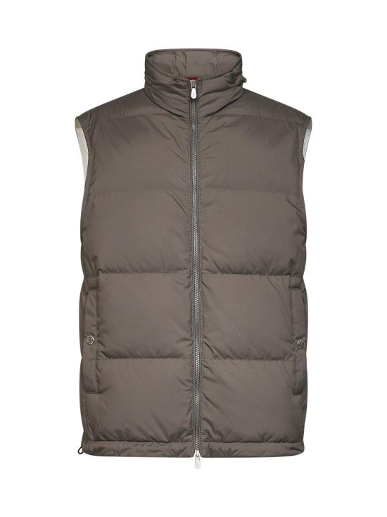 26FW 브루넬로 쿠치넬리 베스트 MV4081611 CDX44 GRAY