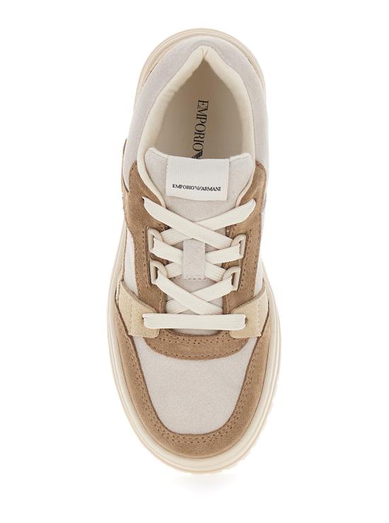 26SS 엠포리오 아르마니 스니커즈 EB000805AF24673 BEIGE - EMPORIO ARMANI