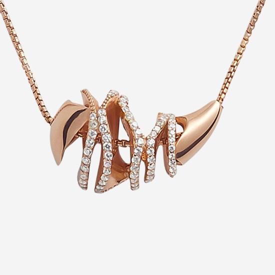 26SS 보테가베네타 목걸이/팬던트 857257 ROSE GOLD