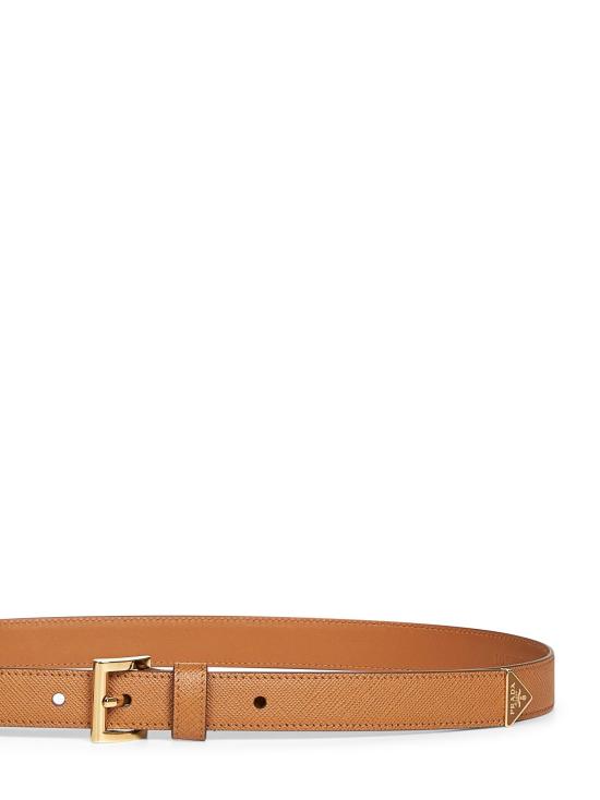 26SS 프라다 사피아노 가죽 벨트 1CC618053F03BH CARAMEL - PRADA