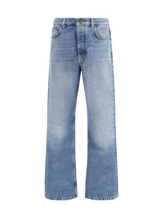 26SS 오프화이트 데님 팬츠 44XYA18JS26D002400 BLUE
