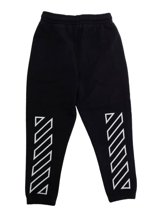 26SS 오프화이트 트레이닝/조거 팬츠 44BCH001S26F00 BLACK - OFF WHITE
