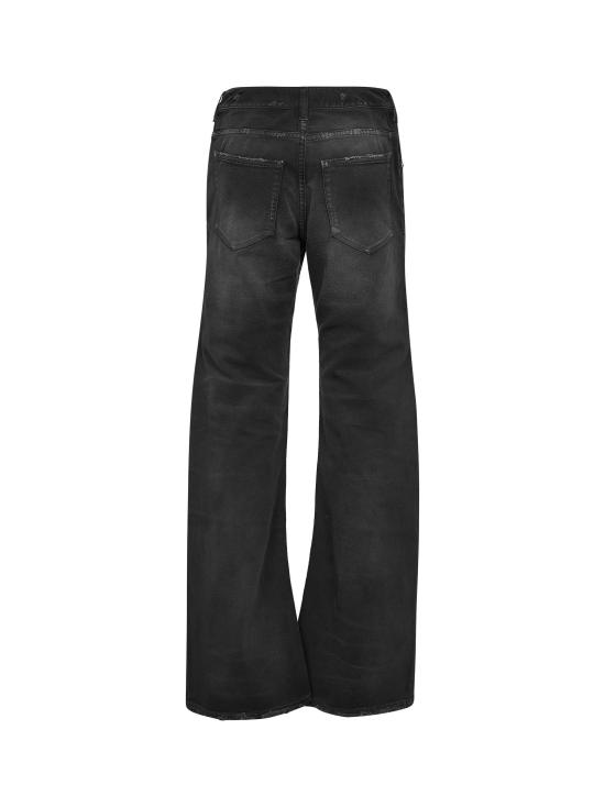 26SS 발렌시아가 커브드 Waist 팬츠 848019TTW648074 BLUE - BALENCIAGA
