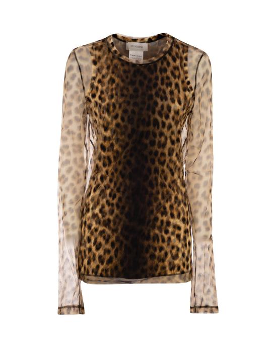 26SS 스포트막스 블라우스 2612941072600 BROWN