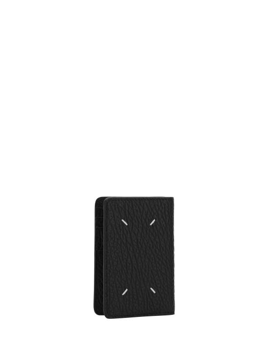 26SS 마르지엘라 보빈 레더 카드 홀더 SA1VX0011P4455 BLACK - MAISON MARGIELA