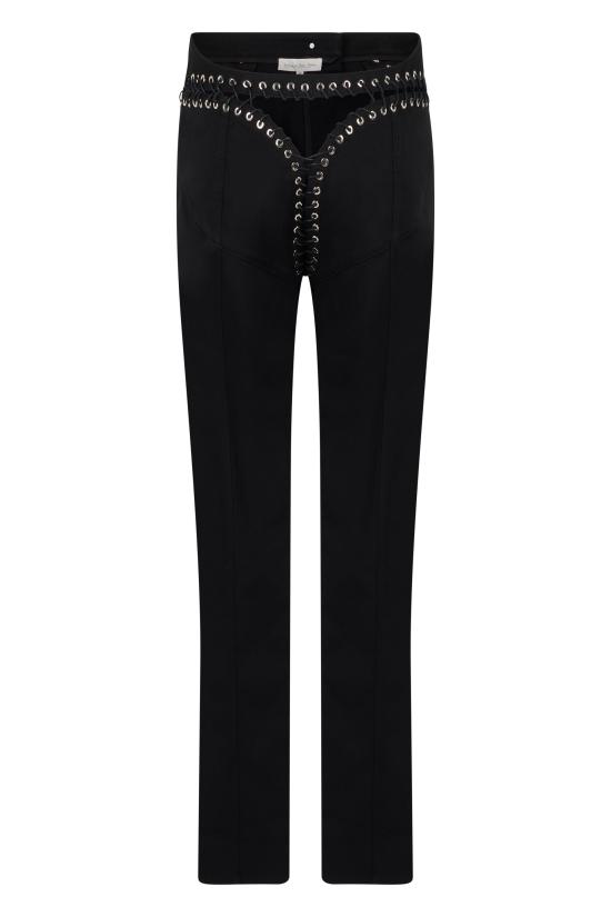  루도빅 드 생 세르넹 데님 팬츠 AW24 PT012 M CO0019 BLACK - LUDOVIC DE SAINT SERNIN