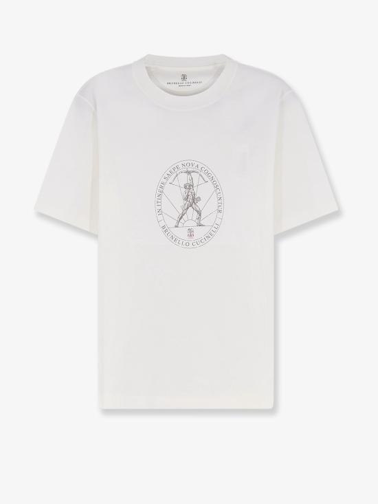 26FW 브루넬로 쿠치넬리 탑 M0B138519 WHITE