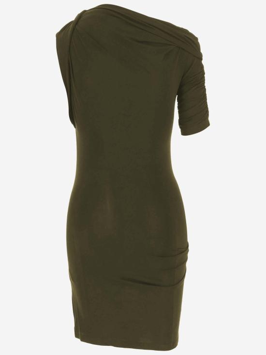 26SS 자크뮈스 드라페아도 미니 드레스 DRW00143AJ00260 DARK KHAKI