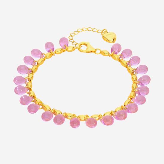 25FW Annele 팔찌 GLAZEDDONUTS PINK