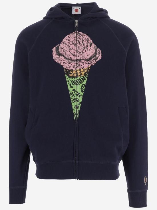 26FW 아이스크림 탑 ICZT26239 NAVY - ICECREAM