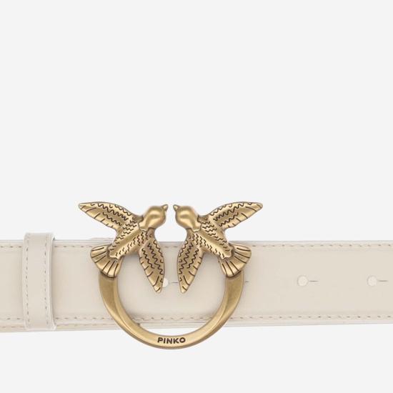 26SS 핑코 벨트 100125 WHITE - PINKO