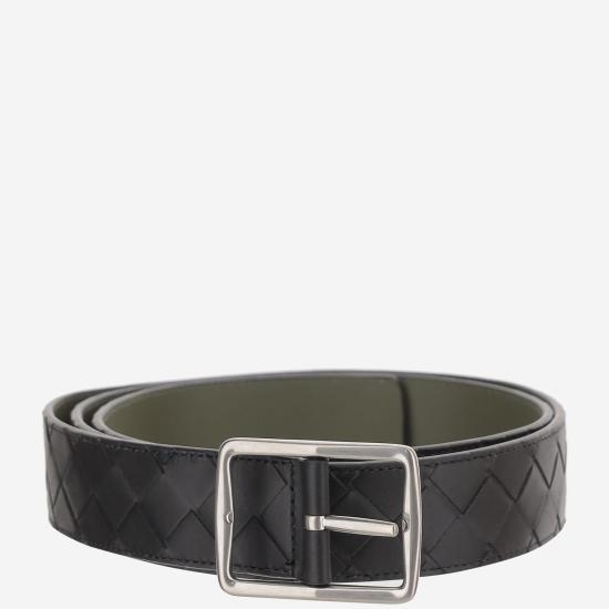 26SS 보테가베네타 벨트 855888 BLACK - BOTTEGA VENETA