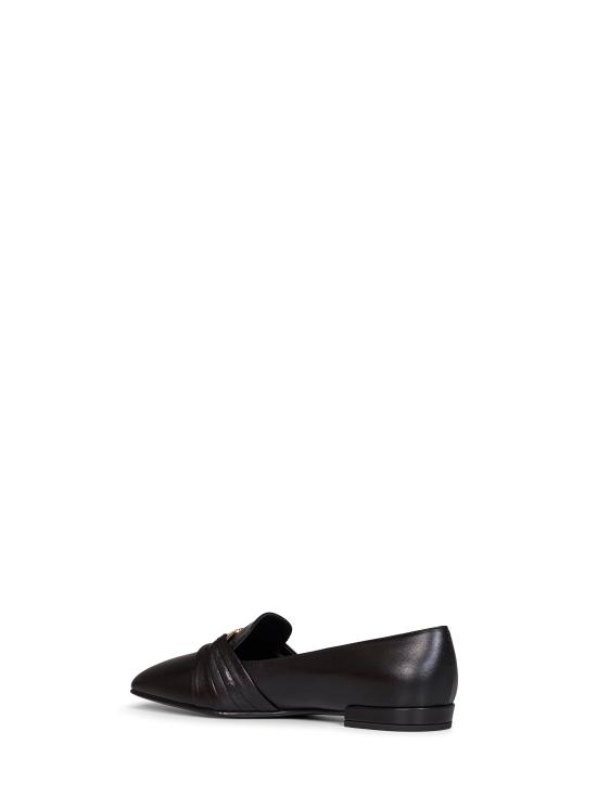 26FW 살바토레 페라가모 플랫 슈즈 01M040LUMIE795363 BLACK - SALVATORE FERRAGAMO