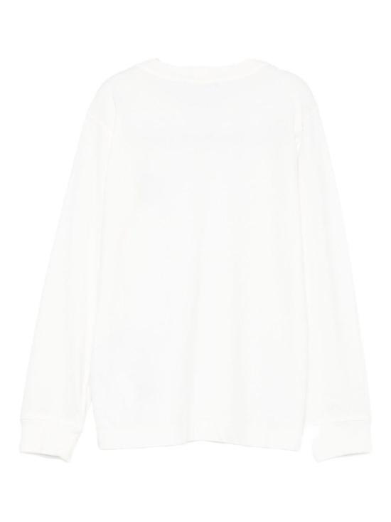  스톤 아일랜드 로고 패치 롱슬리브탑 로고 패치 롱슬리브탑 K2S162100003S0047 WHITE - STONE ISLAND
