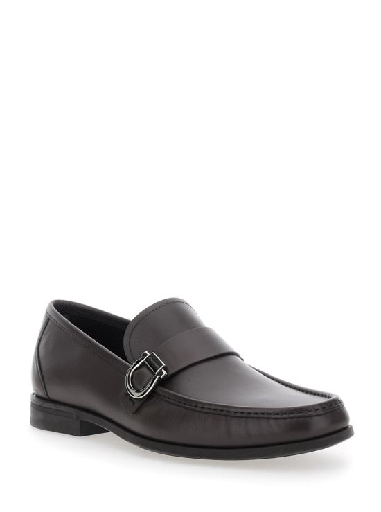 살바토레 페라가모 로퍼 페라가모 가죽 , 간치니 디테일 장식 - SALVATORE FERRAGAMO