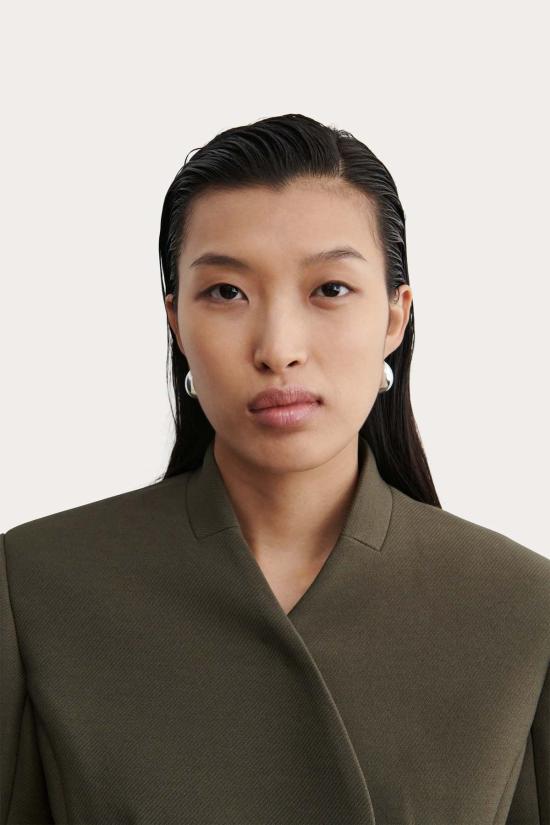  레이첼 코미 이어링 오메가 후프스 실버 - RACHEL COMEY
