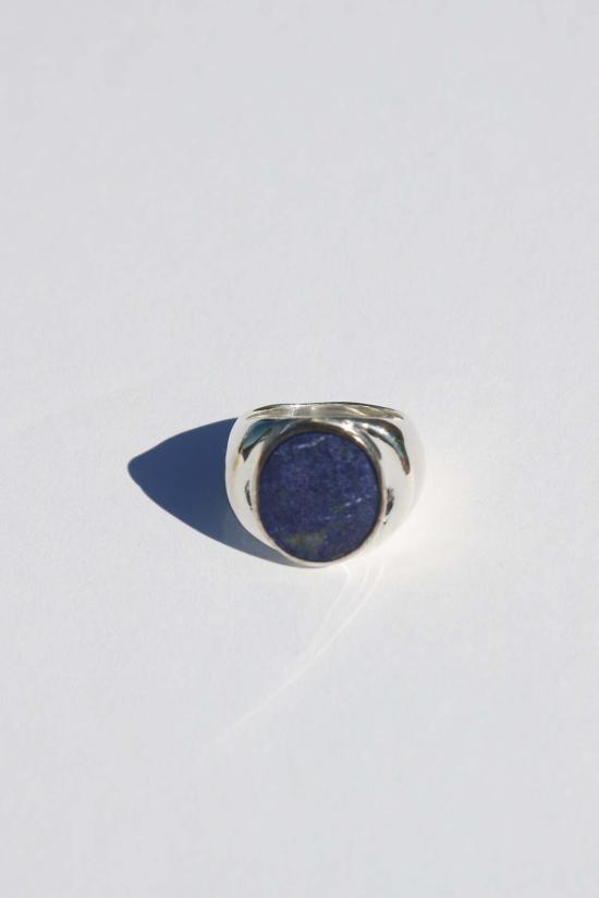  오디세이아 반지 Odissea Ny Perlmutte Lapis Lazuli Ring Silver
