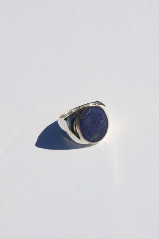  오디세이아 반지 Odissea Ny Perlmutte Lapis Lazuli Ring Silver - ODISSEA