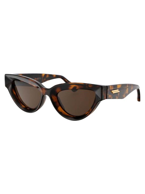  보테가베네타 안경 보테가 베네타 Bv1249 S 인젝티드 선글라스 하바나/브라운 - BOTTEGA VENETA