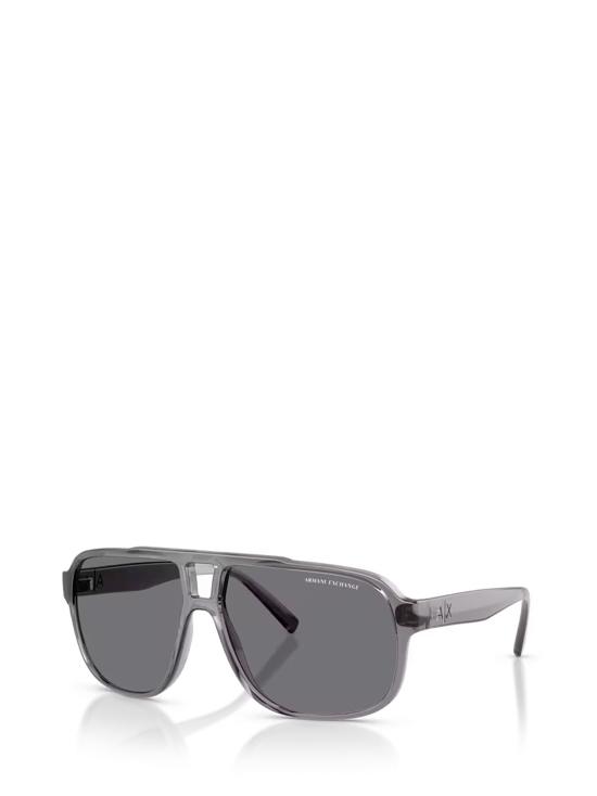 26FW 알마니 선글라스 AX4104S 823981 SHINY TRANSPARENT GREY - ARMANI