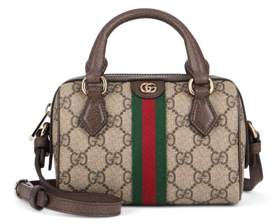  구찌 크로스백 오피디아 미니 프린트 캔버스 핸드백 - GUCCI