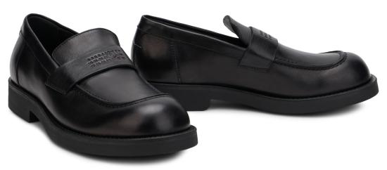  MM6 메종마르지엘라 로퍼 Mm6 메종 마르지엘라 가죽  블랙 - MM6 MAISON MARGIELA