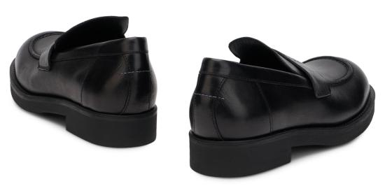  MM6 메종마르지엘라 로퍼 Mm6 메종 마르지엘라 가죽  블랙 - MM6 MAISON MARGIELA