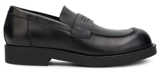 MM6 메종마르지엘라 로퍼 Mm6 메종 마르지엘라 가죽  블랙 - MM6 MAISON MARGIELA