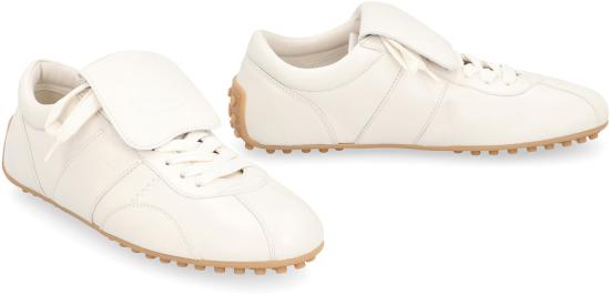  토즈 스니커즈 T 마라톤 가죽  화이트 - TODS