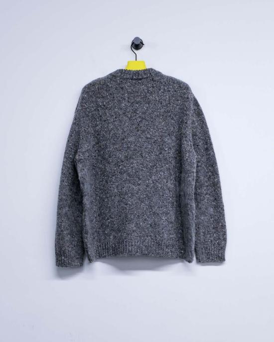  마르지엘라 스웨터 메종  멜란지 울 브이넥 - MAISON MARGIELA