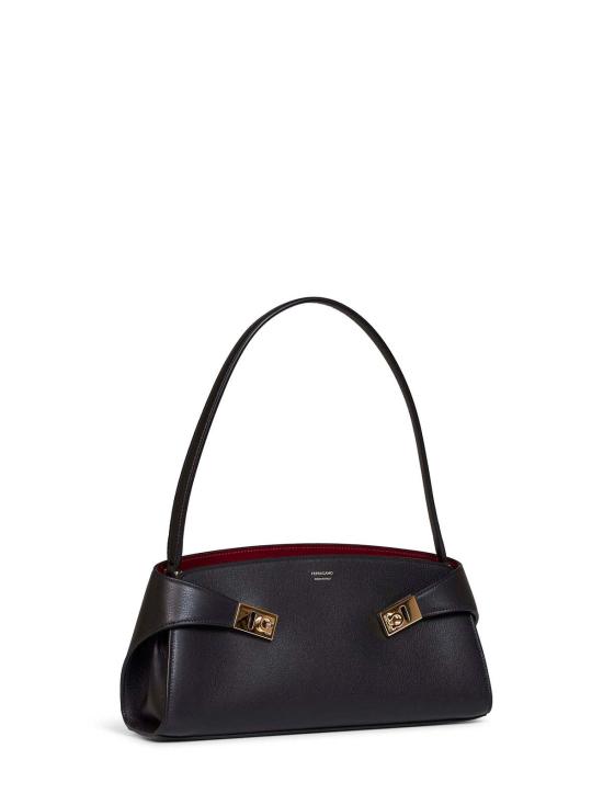  살바토레 페라가모 가방 페라가모 허그 이스트 웨스트 숄더백 블랙 - SALVATORE FERRAGAMO