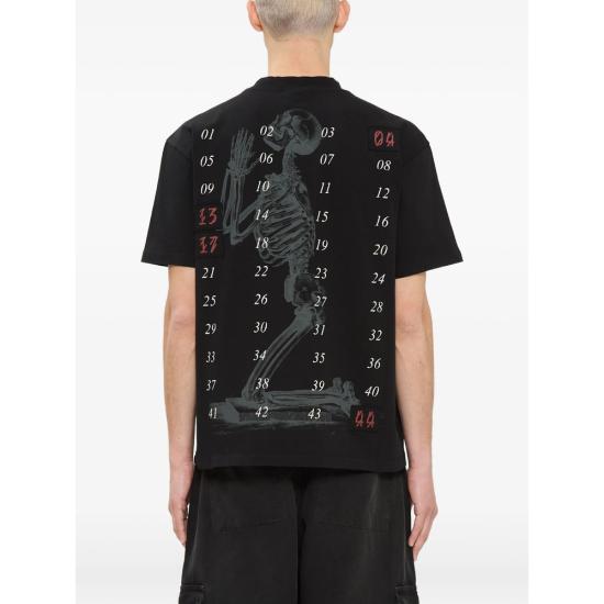 26FW 44레이블 탑 B0030669 FA706 P820 BLACK - 44 LABEL