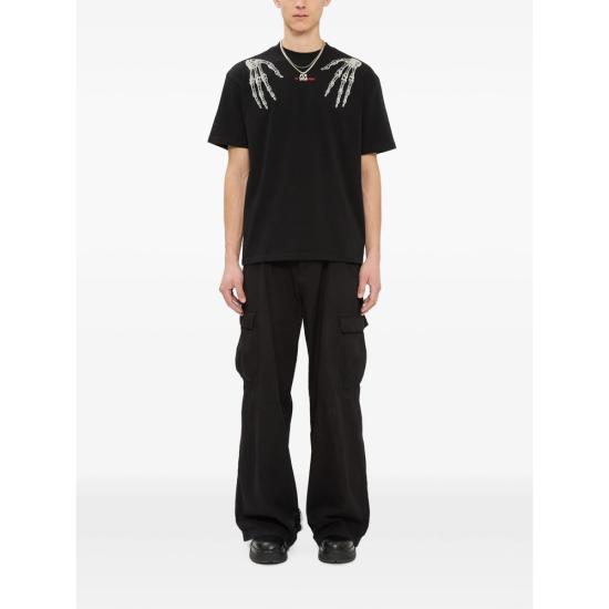 26FW 44레이블 탑 B0030669 FA706 P821 BLACK - 44 LABEL
