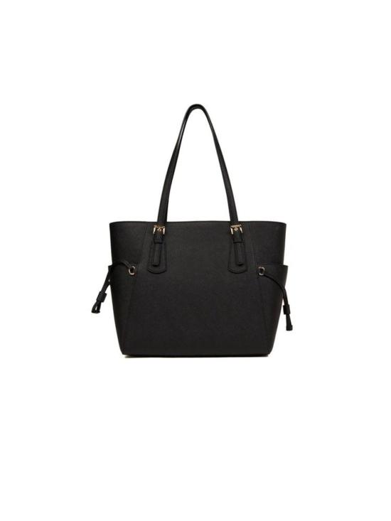  마이클 코어스 토트백 보이저 라지 이스트 웨스트  블랙 - MICHAEL KORS