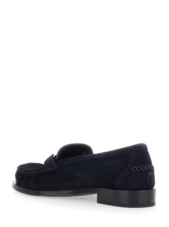  살바토레 페라가모 로퍼 페라가모 마리안 스웨이드 송아지 가죽  블루 - SALVATORE FERRAGAMO