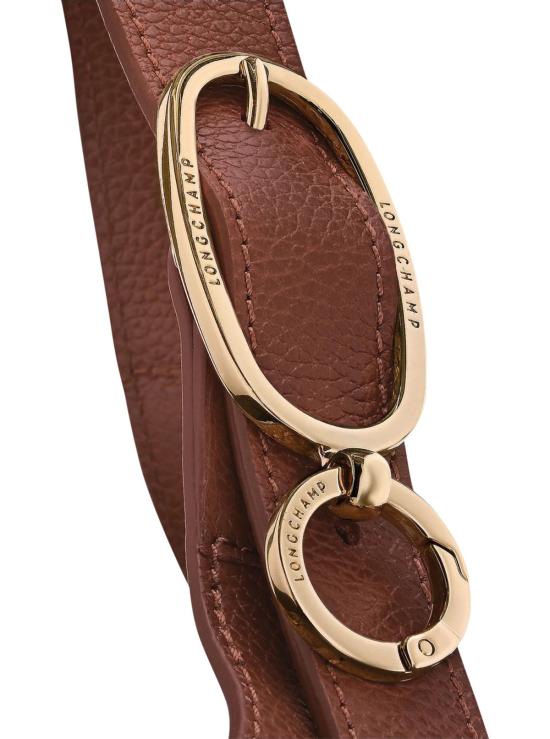  롱샴 가방 르 풀론 가죽 숄더백 브라운 - LONGCHAMP