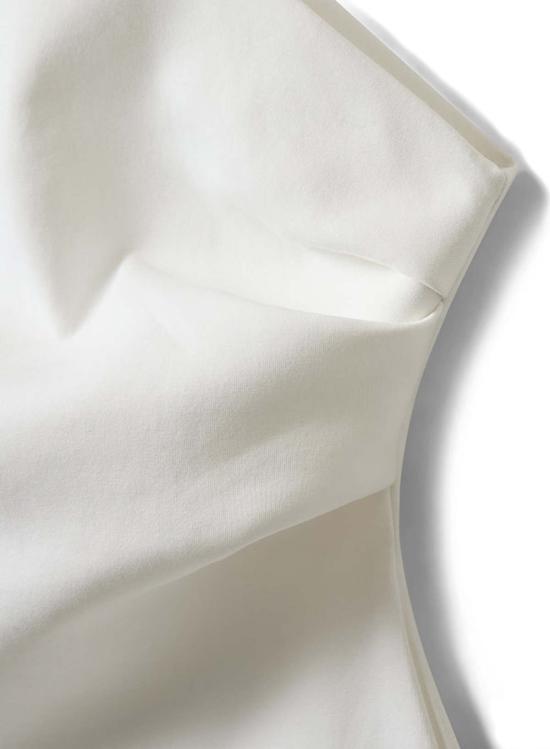  The Garment x Tomorrow 롱 스커트 더 가먼트 X 투모로우 글램 비대칭 티 크림 - OTHER BRANDS